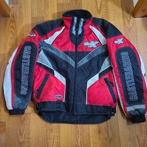 Castle X Rasing Moto Jacket Size Large